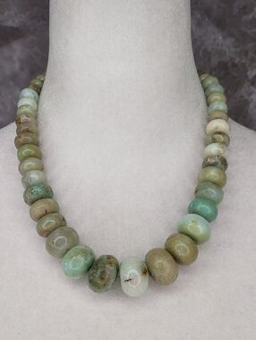 Jay King Chrysoprase Gemstone Necklace